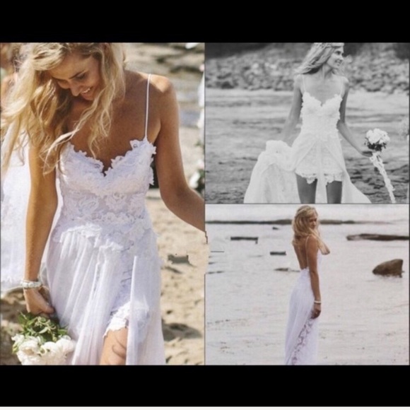 etsy Dresses & Skirts - Wedding Prom Graduation Lace Chiffon Maxi Dress